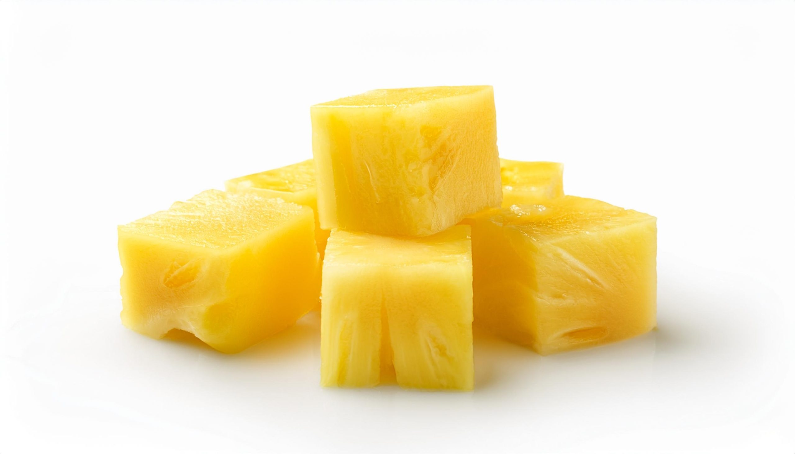 stack-pineapple-slices-with-white-background